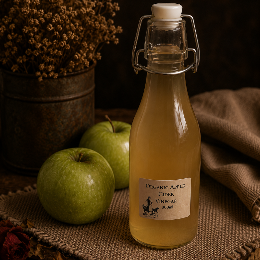 Organic, Unfiltered, Raw Apple Cider Vinegar- 300ml