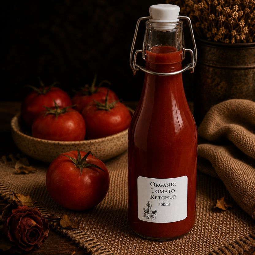 Organic Browns Tomato Ketchup